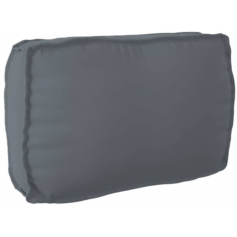 Palettenkissen für Rückenlehne Anthrazit 70 x 40 x 12 cm Vidaxl