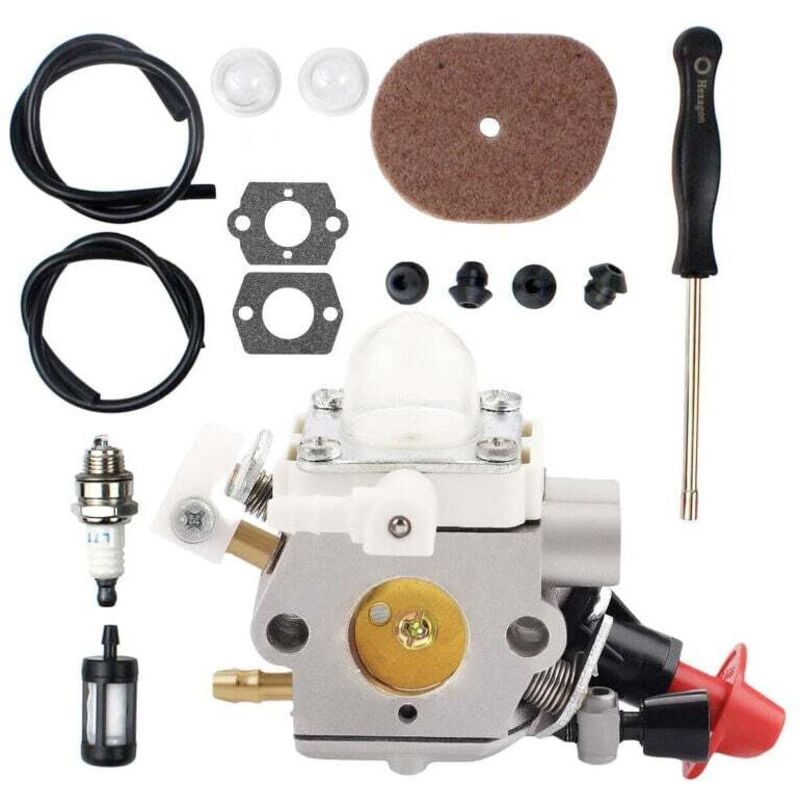 Vergaser-Kit für Stihl C1M-S267A Stihl FS40 FS50 FS50C FS56 FS70C FC56 Trimmer Unkrautfresser Carb Ersetzen oem 4144 120 0608