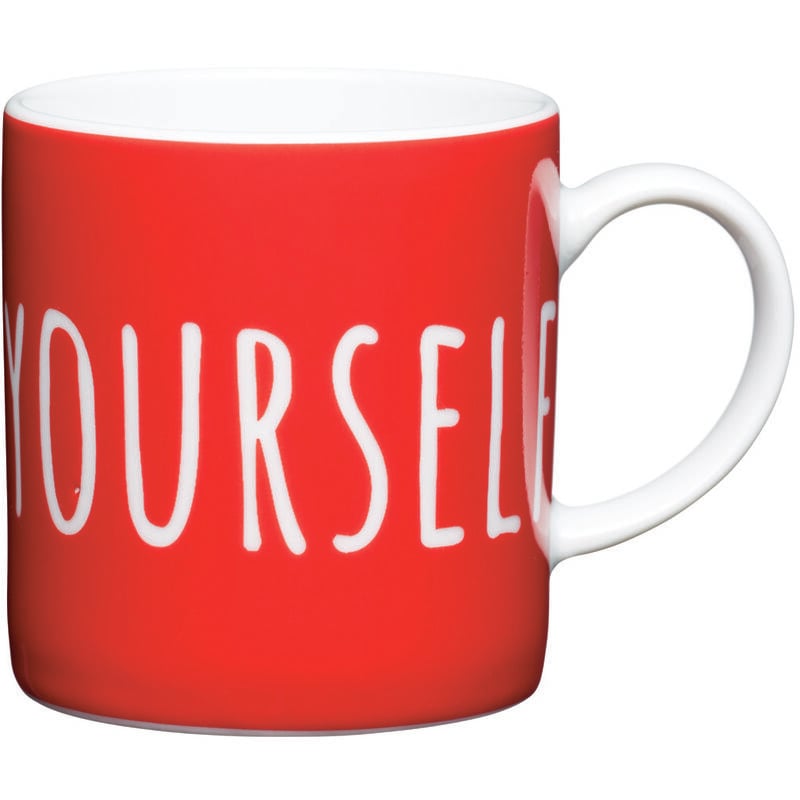 Kitchen Craft - Espressotasse de Porzellan Espresso - Espresso Yourself - 80 ml
