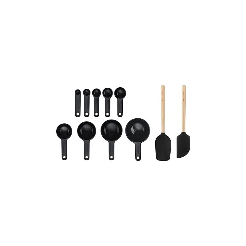KitchenAid KitchenAid Knetutensil-Set de 11 Stück - Schwarz Onyx