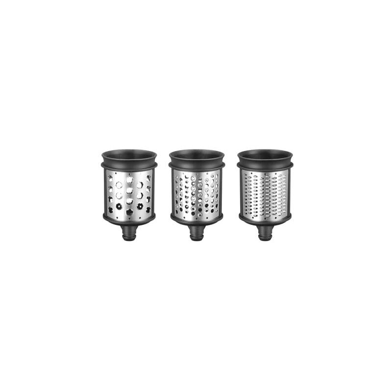 Kitchenaid - 5KSMEMVSC Raspel-Reibenpaket (3er Set) für 5KSMVSA