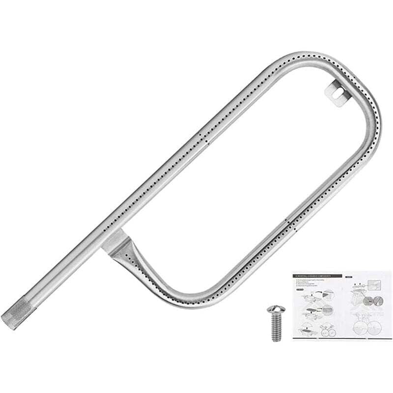 60040 43,2 cm Ersatzbrenner für Weber Q100, Q120, Brennerrohr für Weber Q1000, Q1200 Gasgrills.