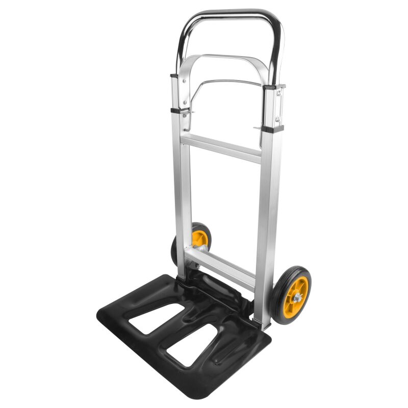 Klappbarer Aluminiumwagen Last 90kg Abmessungen 1080x385x245mm Tolsen