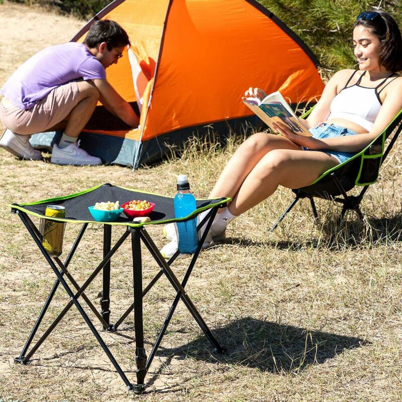 Klappbarer Campingtisch aus Textil mit Hülle Cafolby Innovagoods