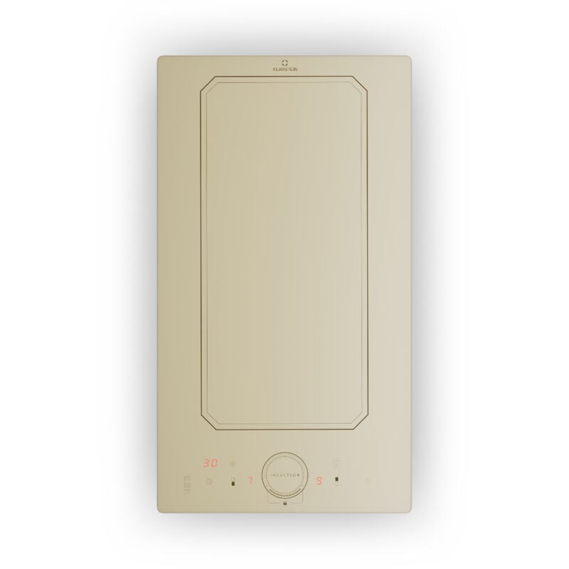 Klarstein - Induktionskochfeld, Glaskeramik Kochfeld, Induktionskochfeld mit 2 Platten, Einbau-Induktionskochfeld mit Touch-Display, Digitalanzeige