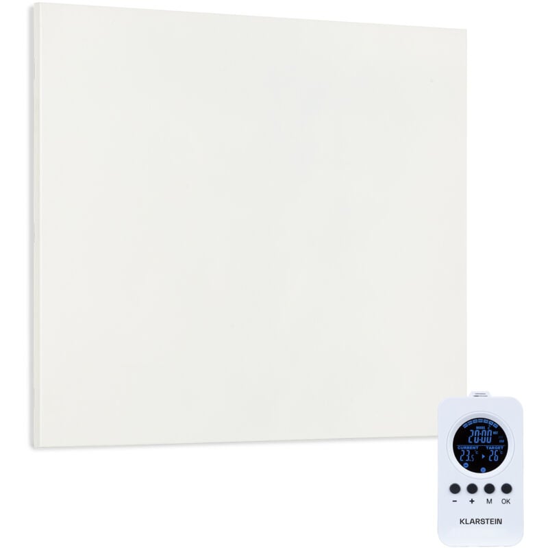 Klarstein - Wonderwall Air Infinite 300 Infrarotheizung 60x50cm 300W Wand Fernbedienung