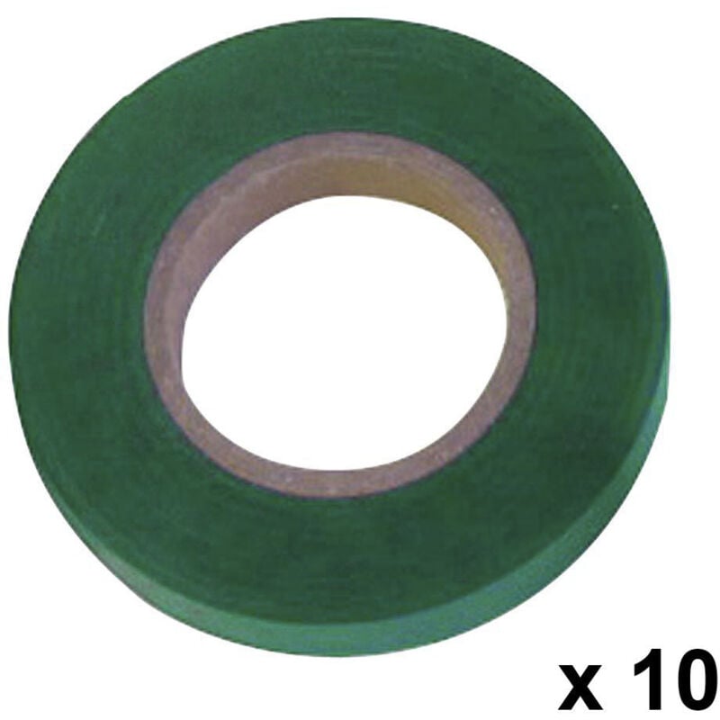 Cinta Atadora 11 x 0,15 mm. x 26 metros Verde (Pack 10 Rollos)