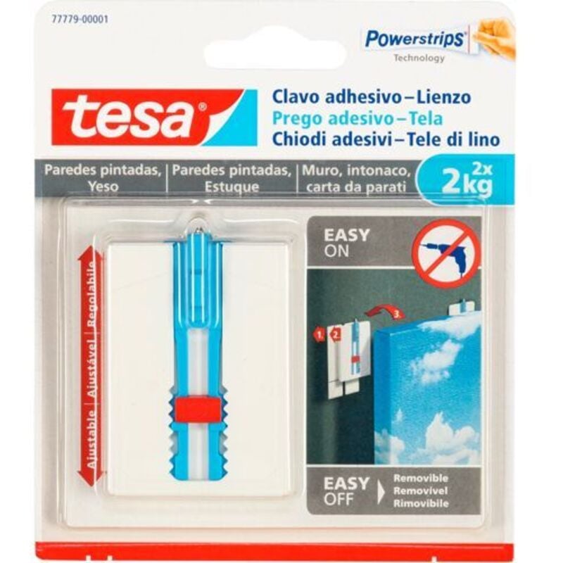 Tesa Klebenagel 2kg 77779 Leinwand für Tapete & Putz
