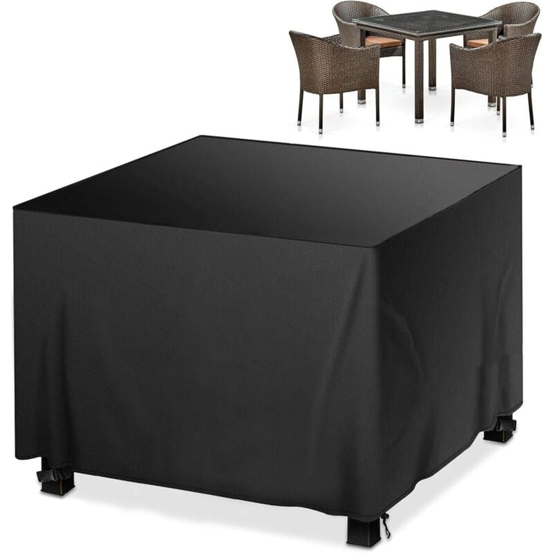 Gartenmöbel Abdeckung,420D Oxford Abdeckplane Gartenmöbel, Wasserdicht, Winterfest, UV-Schutz, Gartenmöbel Schutzhülle (200 x200x85 cm)