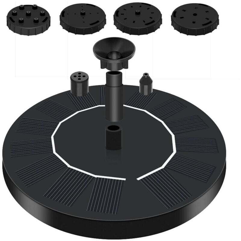 Kleiner Solarbrunnen – Kompaktes Design – Einfache Installation – Umweltfreundlicher Betrieb – Ideal für die Außendekoration