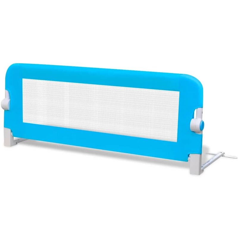 Kleinkind Sicherheit Bettgitter 102x42 cm Blau Vidaxl