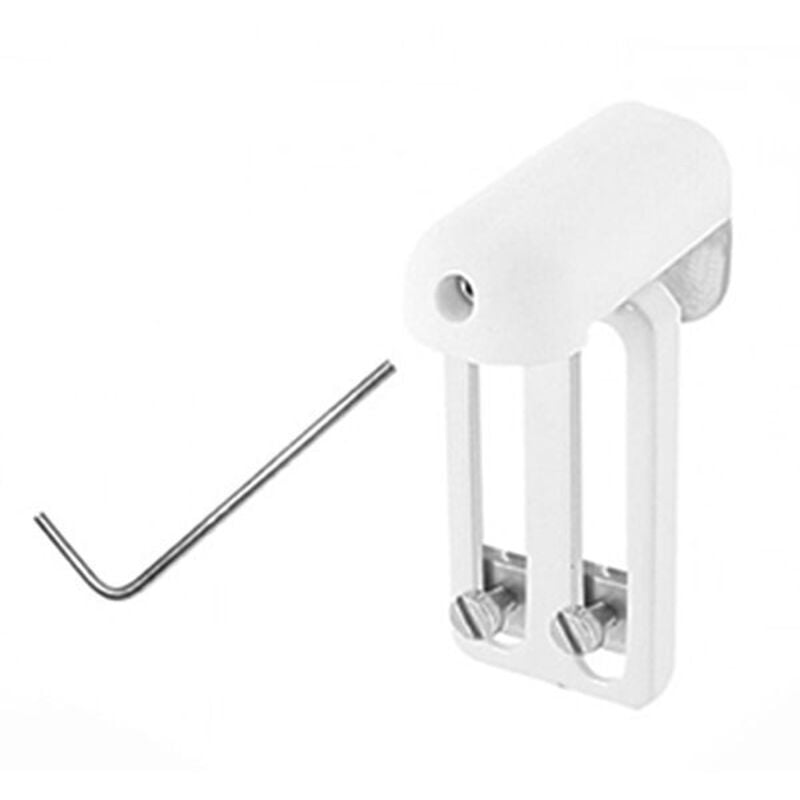 Klemmträger für Rollos und Jalousien 2er Set - Verstärkt - Weiß