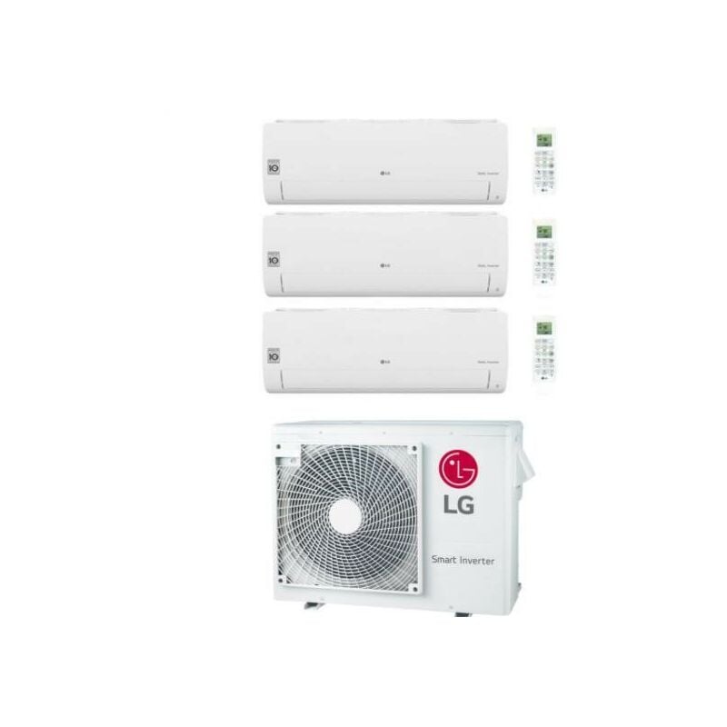 Klimagerät LG Trial Split Inverter Libero Smart 7+9+12 mit MU3R19 R-32 - 7000+9000+12000