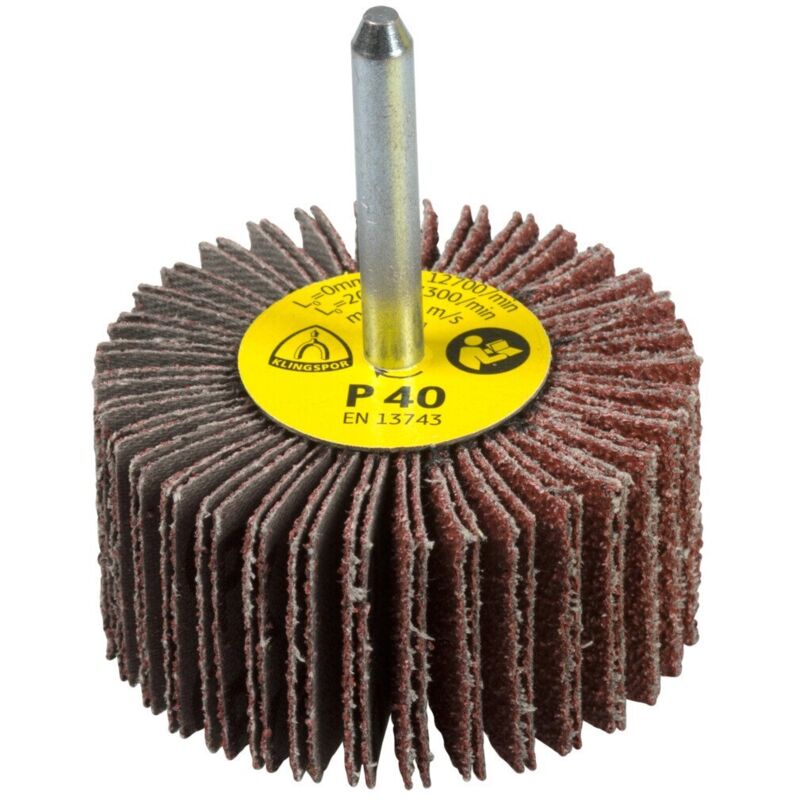 Km 613 Schleifmopstifte, 60 x 40 x 6 mm Korn 80 - Klingspor