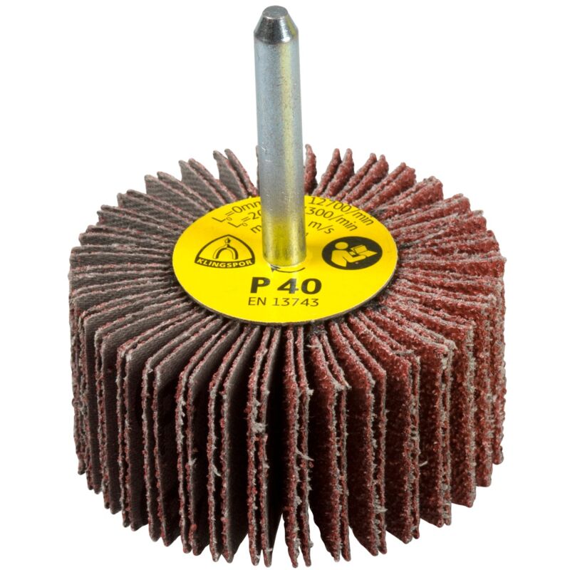 Km 613 Schleifmopstifte, 80 x 50 x 6 mm Korn 60 - Klingspor