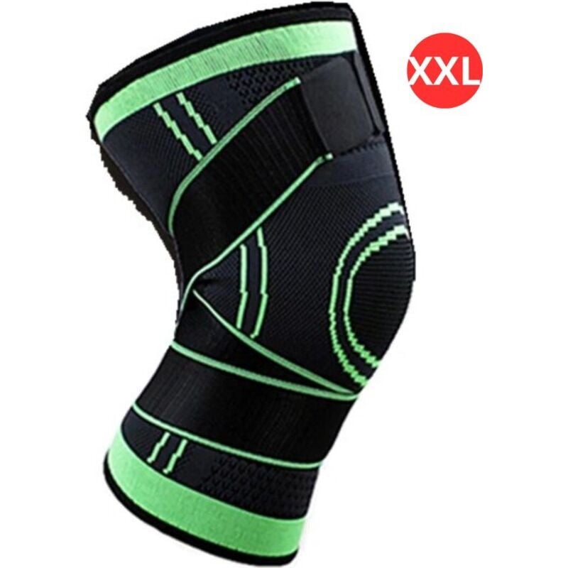 Kniebandage – Sport-Kniebandage – Knieschoner – Gewichtheber-Knieschoner – Kompressions-Kniebandage – Kniebandagen – Kniestütze – Damen – Herren –