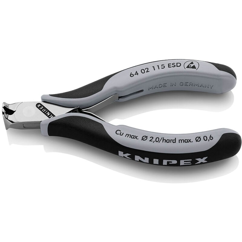 64 02 115 esd Elektronik-Vornschneider esd mit Mehrkomponenten-Hüllen 115 mm