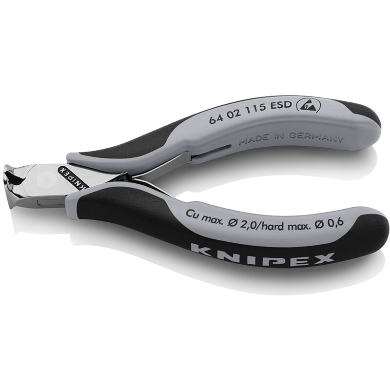 64 02 115 esd Elektronik-Vornschneider esd mit Mehrkomponenten-Hüllen 115 mm