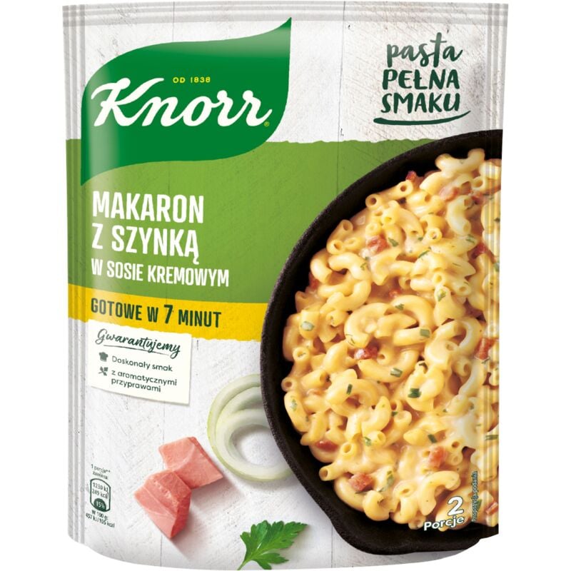 Knorr Nudeln mit Schinken in Sahnesauce 156 G
