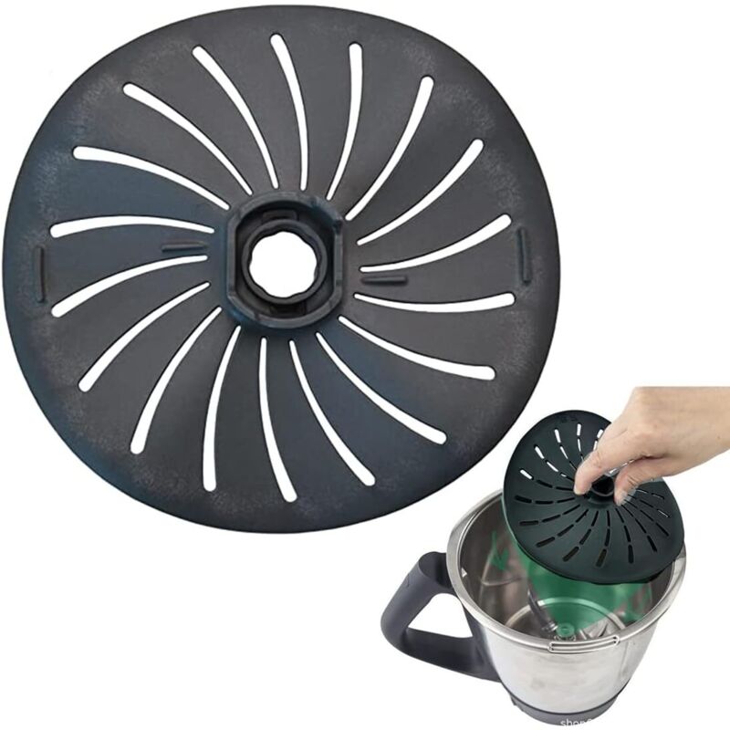 Kochscheibe und Messerschutz, kompatibel mit Thermomix TM6, TM5 und TM31, zum Schongaren unter dem Thermomix, Thermomix-Zubehör