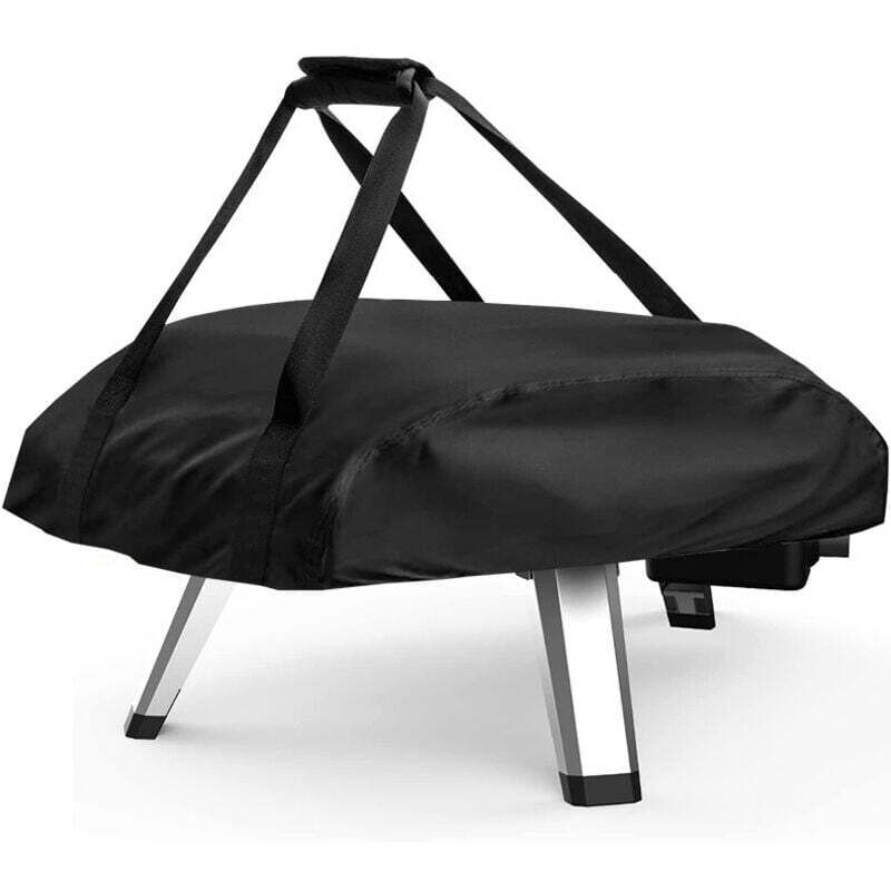 Koda 16 Outdoor Praktische Pizzaofen-Dunstabzugshaube, 420d Silberne Gas-Pizzaofen-Dunstabzugshaube