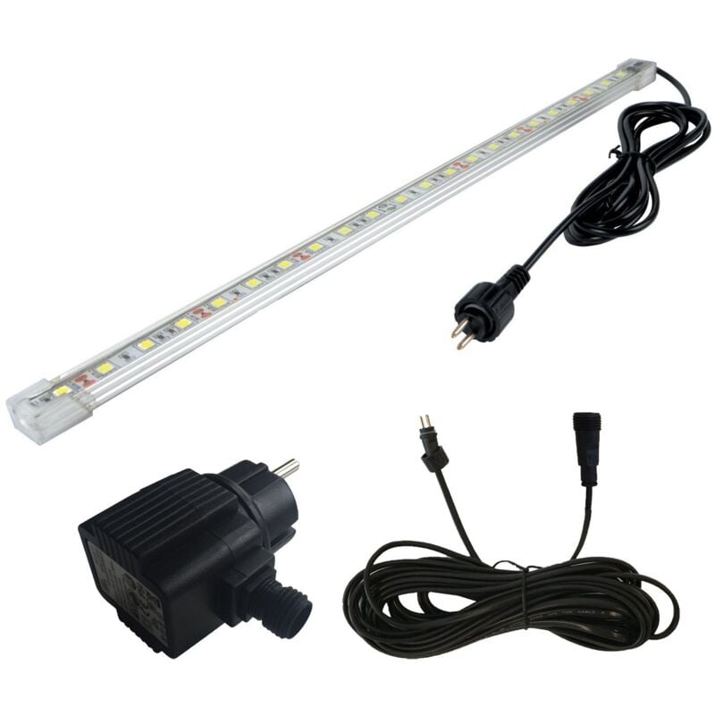 LED-Beleuchtung Leiste 40 cm wasserdicht für Wasserfall Alberta (15-150 cm) LED-Beleuchtung Leiste 40 cm wasserdicht für Wasserfall Alberta (15-150