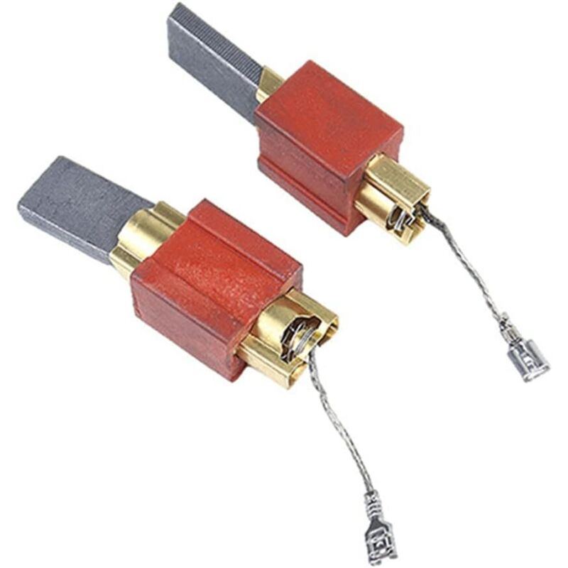 Kohlebürsten für Waschmaschinen, kompatibel mit Miele Waschmaschinen und Waschtrocknern der Serien W700 / W800 / W900 / Meteor 2061 / W961, 2 Stück