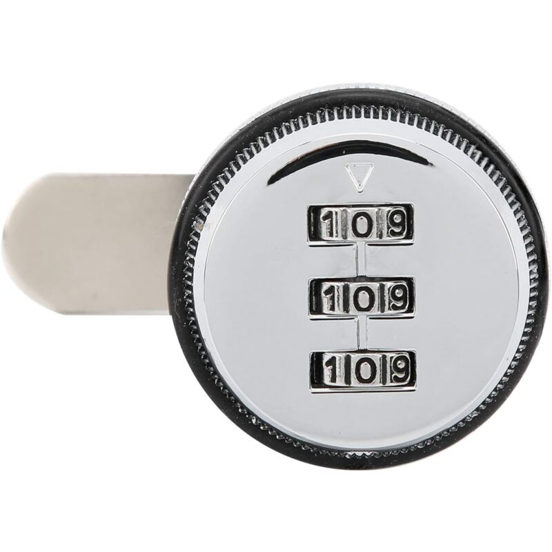 Kombinationsschrankschloss, 3-stelliges Codeschloss, wasserdichtes Vorhängeschloss für den Außenbereich für Schubladen, Schul-Fitnessstudio-Spind,