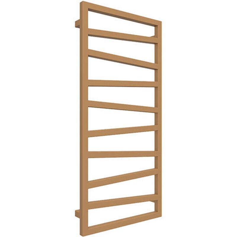 Matisère - Kombinierte Heizkörper - Braun - Höhe 1310mm Breite 500mm - 505 Watt - ZIG1310/500Z81011