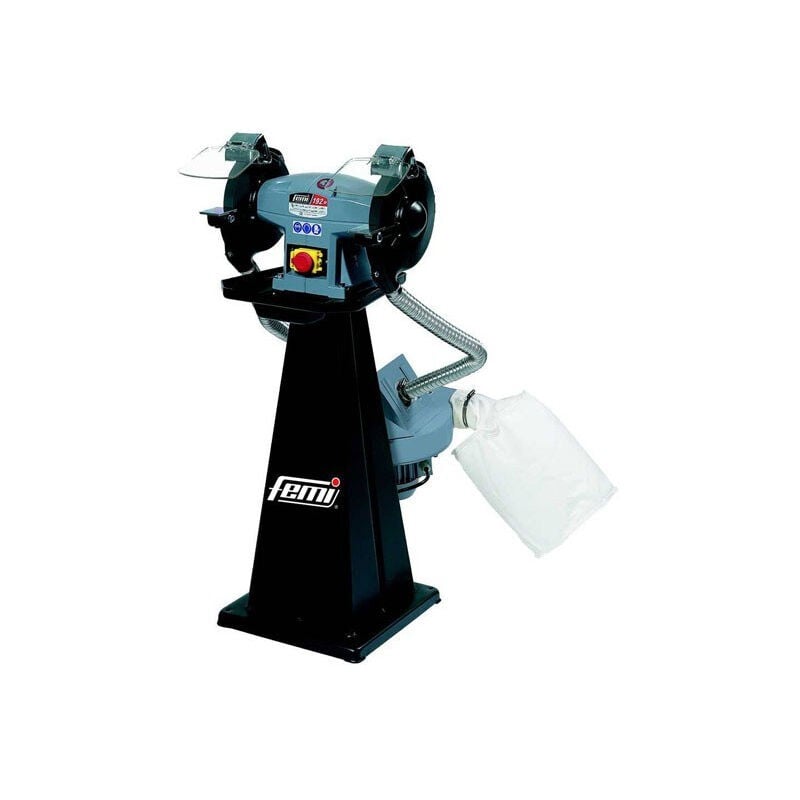 Femi - Kombinierte Schleif- und Poliermaschine 196 - 450 w Drehstrom - ø 150x25x16 mm - Ohne Schleifscheiben - 8005032
