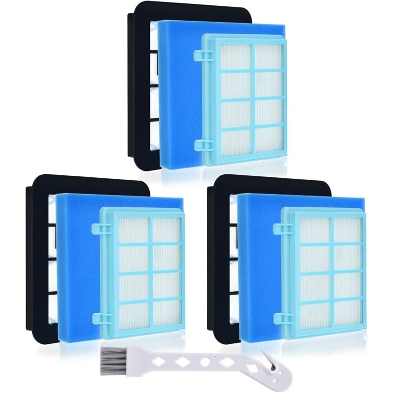 Filter für philips fc8010/01 fc9331 fc9332 fc9334 fc9550 fc9555 fc9556 boden staubsauger ersatzfilter für philips power pro compact cyclone 5 Active,