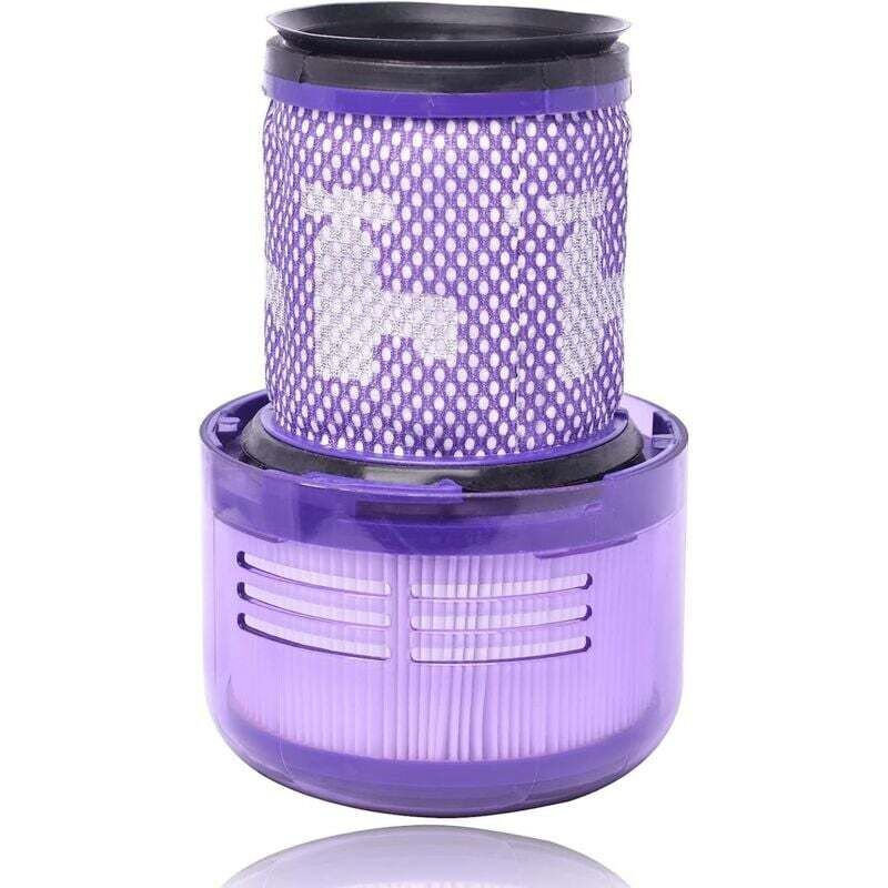 Kompatible Filter: Passend für Dyson V12 Detect Slim und V12 Slim Detect Absolute Staubsauger. 1 Ersatzfilter für Dyson Staubsauger, lila. XXW