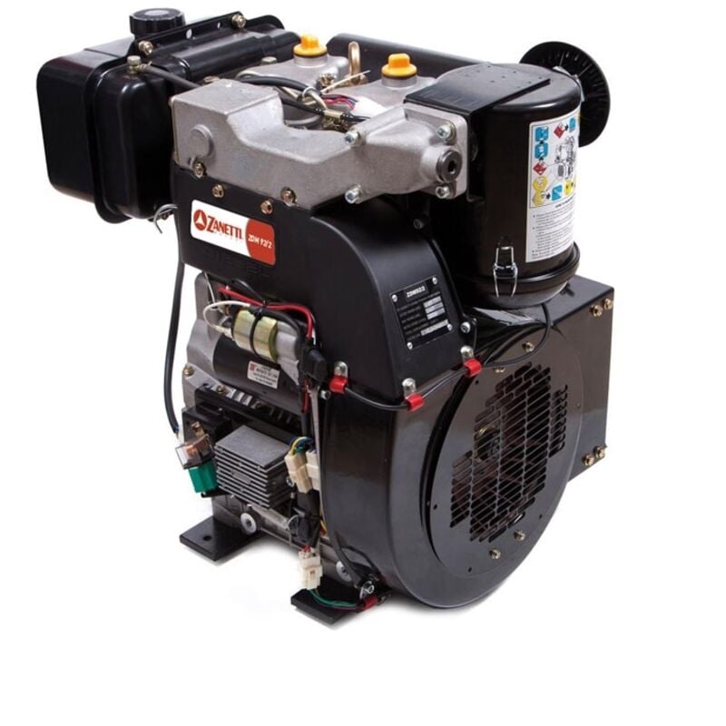 Kompletter Motor für ZANETTI DIESEL ZDM92/2C7E Motor mit Elektrostart