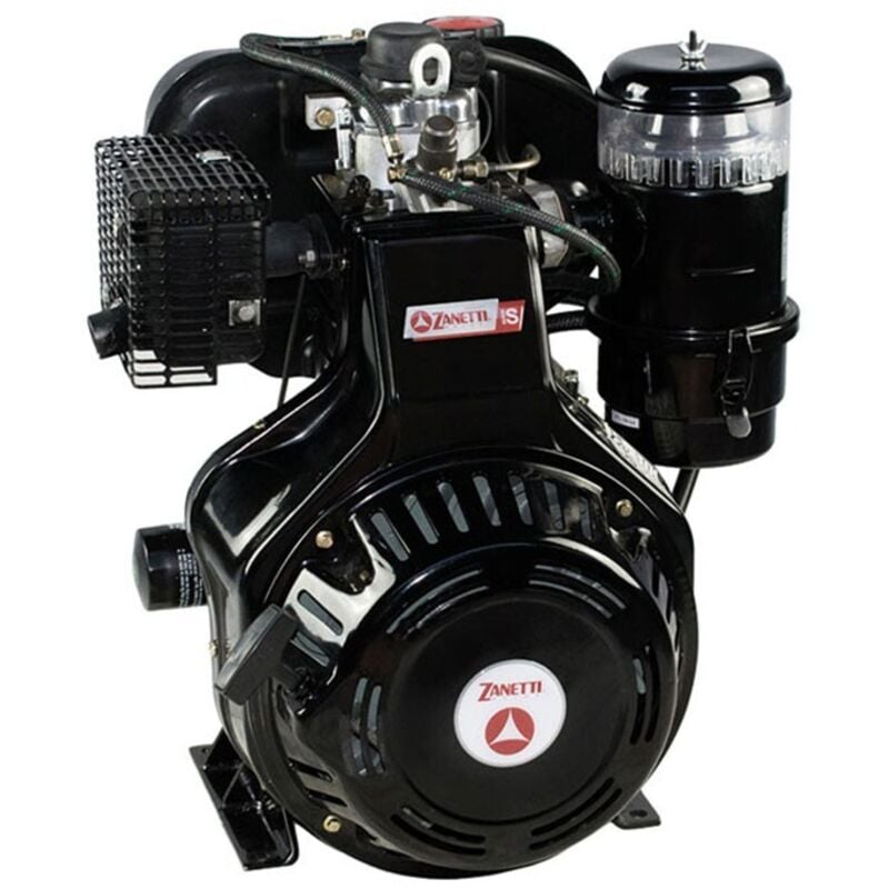 Kompletter Motor Grubber Motor konische Welle Ø 24 ZANETTI S510DE Elektrostart