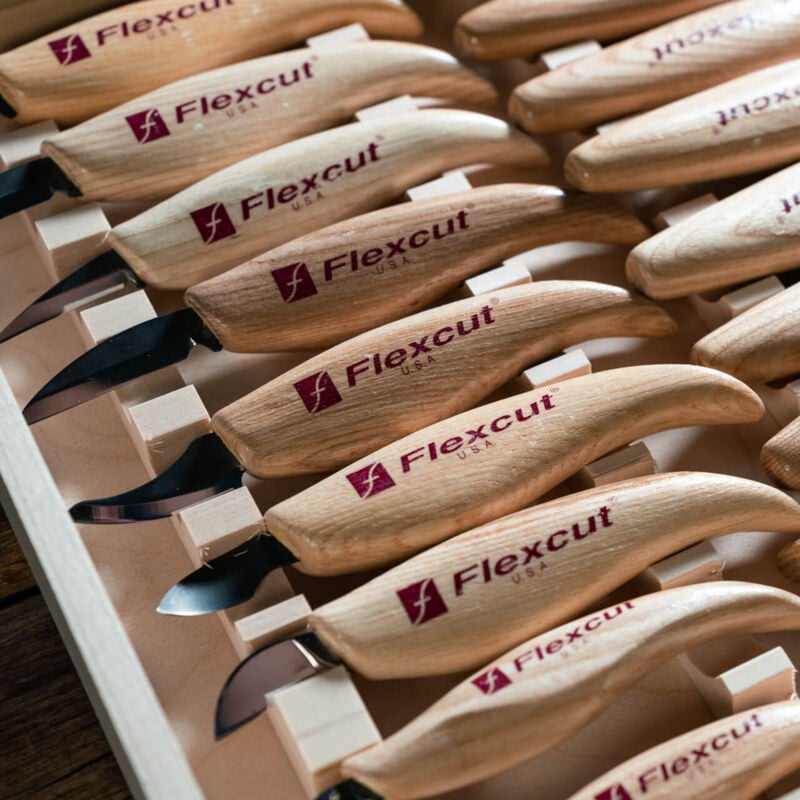 Komplettes Schnitzmesser-Set Deluxe KN250 Flexcut