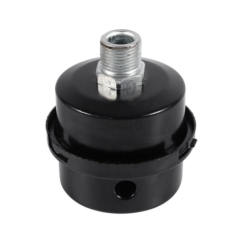 Kompressor Schalldämpfer Filter, Kompressor Luftfilter 3/8' 16mm Gewinde Metall Ansaugfilter Luftkompressorfilter