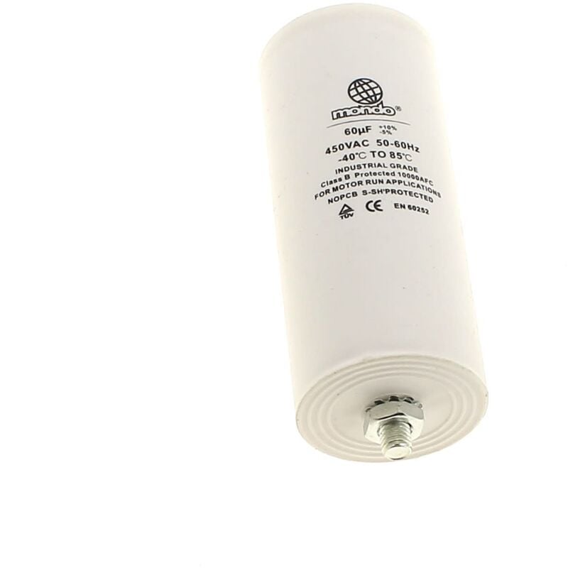 Kondensator 60µf/450v für Holzspalter Mac Allister