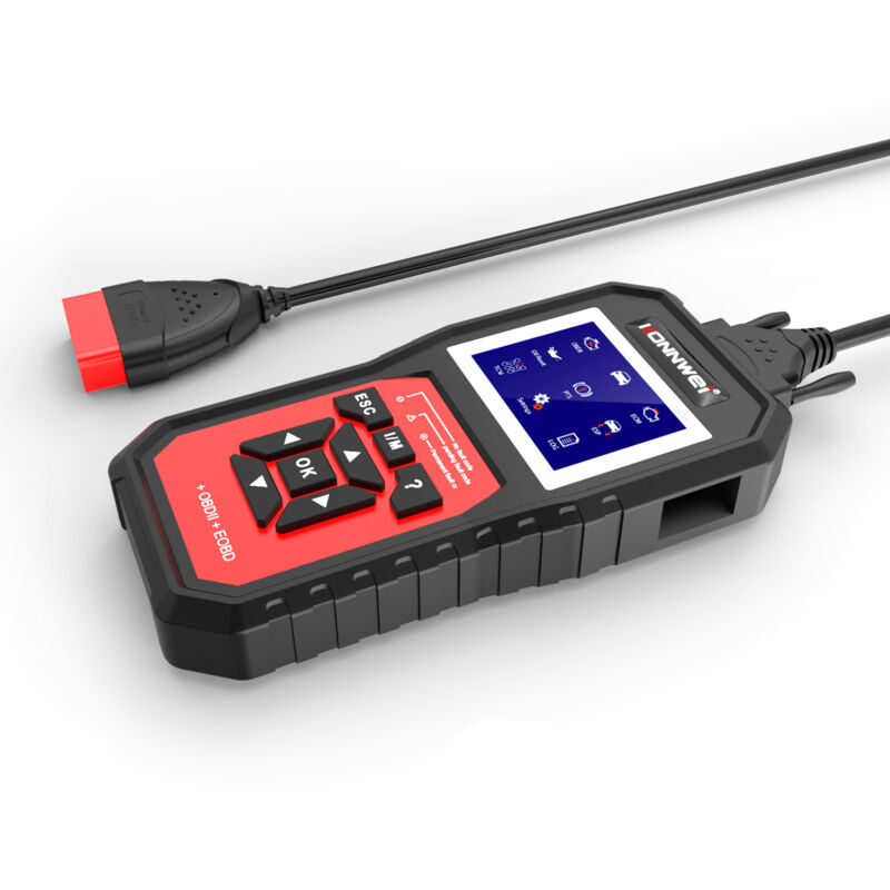 KONNWEI KW460 Diagnosegerät für alle OBDII-Systeme mit 11 Sonderfunktionen, darunter Batterieanpassung, DPF-Steuerung, SAS,
