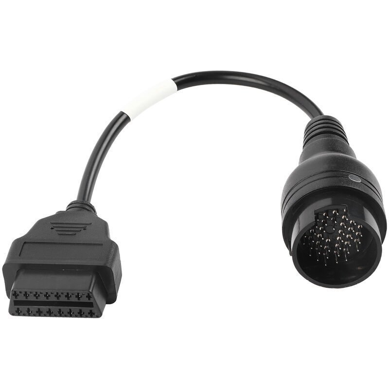 Odipie - Konverter Adapterkabel, 38 Pin auf 16 Pin OBD2 Adapter Stecker Diagnosekabel, Diagnose Scanner Kabel Adapter fr Iveco Truck