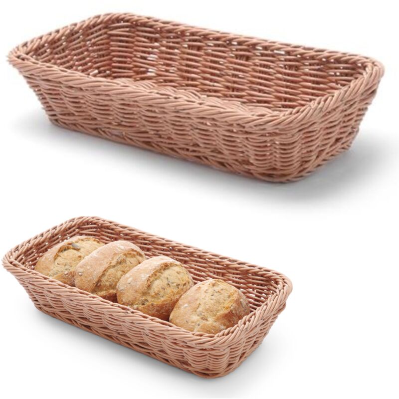 Korbtablett für Brot, Obst, verstärkt GN1/3 - Hendi 426715