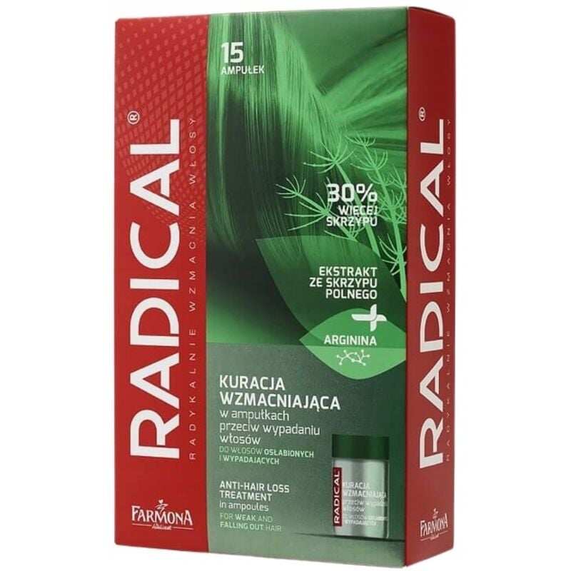 Kräftigende Kur in Ampullen gegen Haarausfall