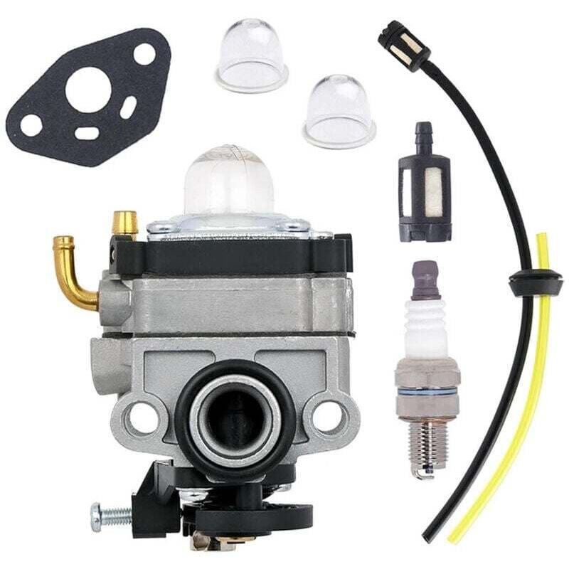 Kraftstoffleitungssatz für Vergaser, Vergaser-Austauschsatz passend für GX31 GX22 FG100 Little Wonder Mantis Motorhacke 16100-ZM5-80