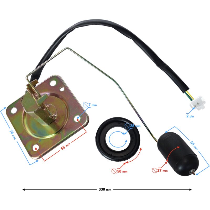 Kraftstoffstandsensor für Volcano 50 / Euro 5 Moped