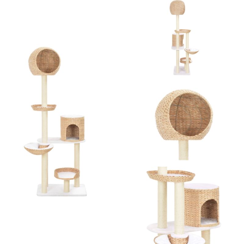 Vidaxl - Katzen-Kratzbaum Sisal Seegras - Katzen Kratzbaum - Seegras Kratzbaum - Katzenmöbel - Katzenhaus - Katzenkorb