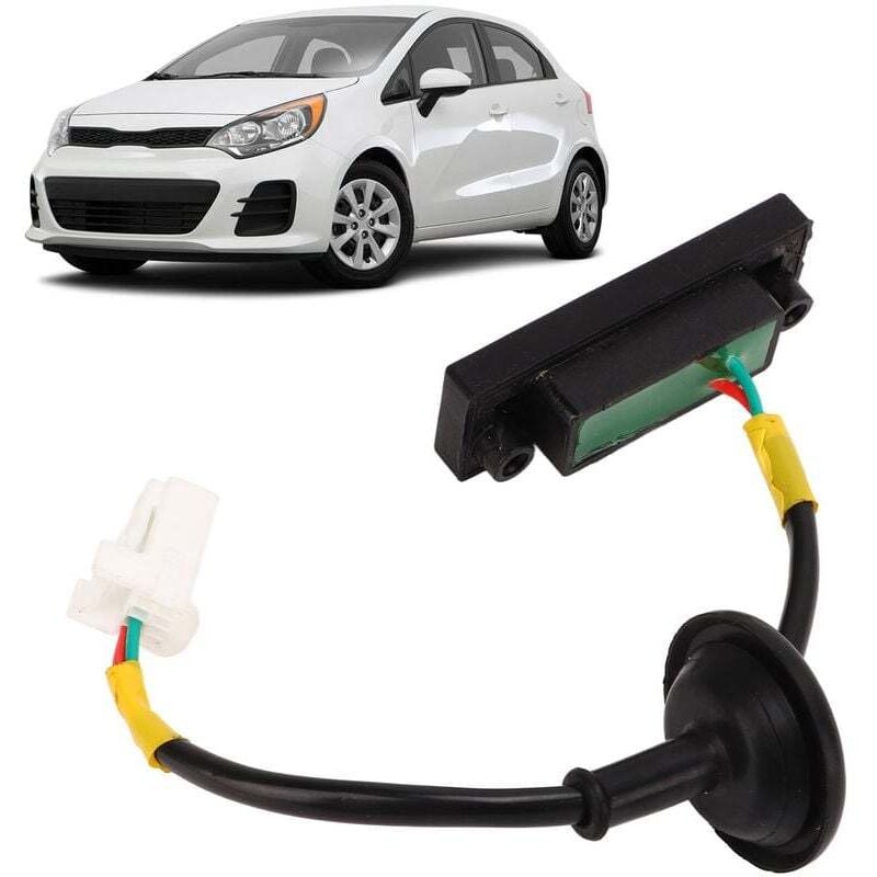 Kratzfester ABS-Heckklappen-Kofferraum-Entriegelungsknopf 81260-1W220, Ersatz für Kia Picanto TB 2011–2017, für Kia Rio Mk3 2011–2017, DEBUNS