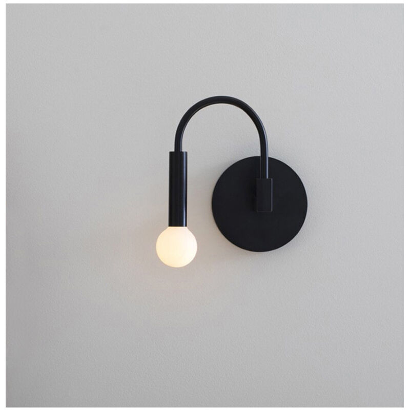 Kreative lampe arm rotierenden winkel schwarz wand lampe wohnzimmer schlafzimmer nacht studie hotel gang wand lampe