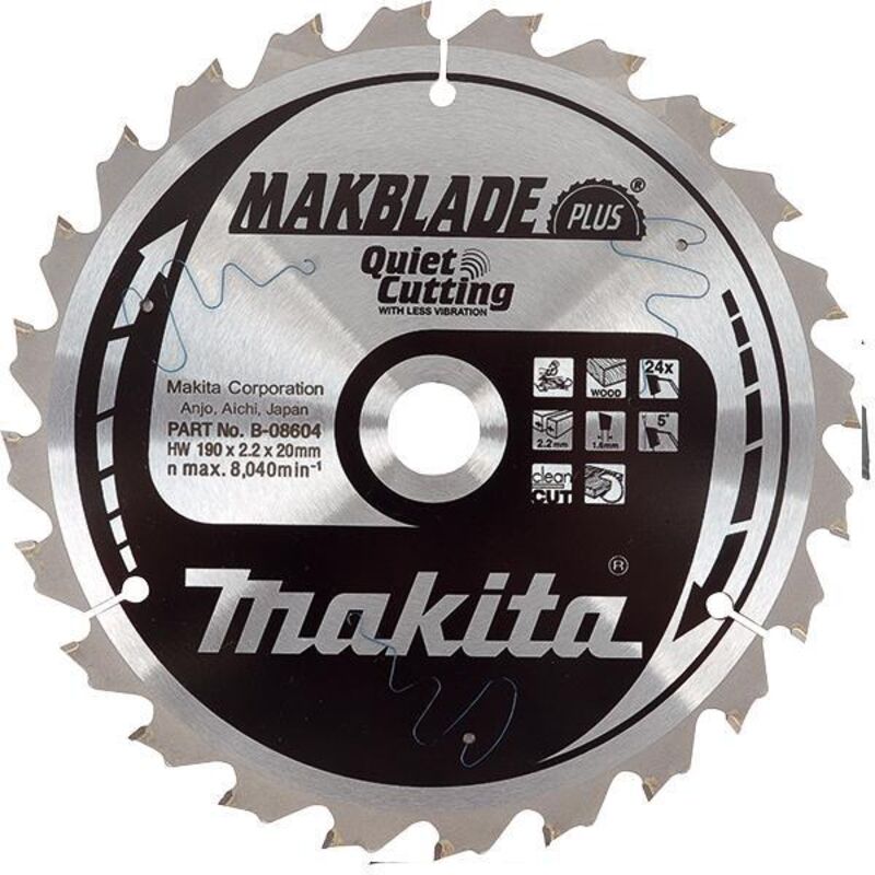 Makita B-08648 - Zahnscheibe für Holz ofdurchmesser 255 mm Makita