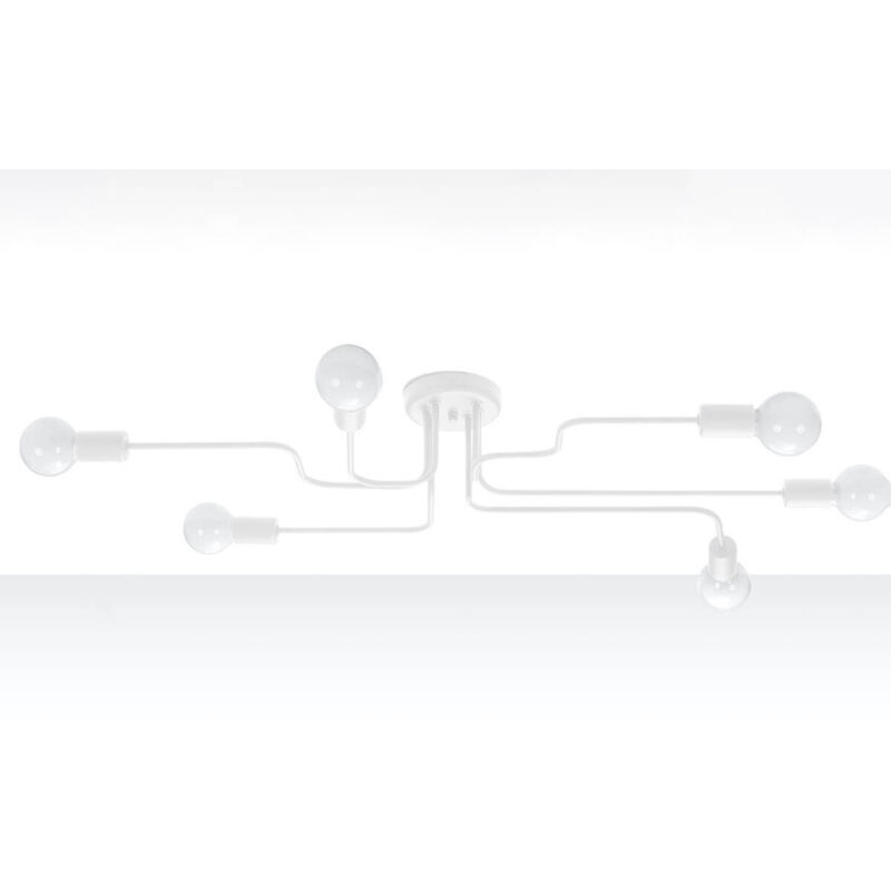 Deckenlampen Vector 6xE27 Neutralweiß 80cm Sollux