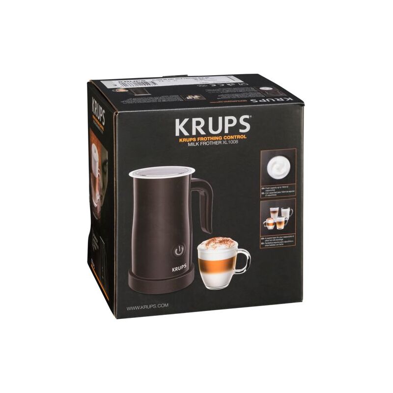 Krups - Milchaufschäumer 500w 0,3l schwarz xl100810