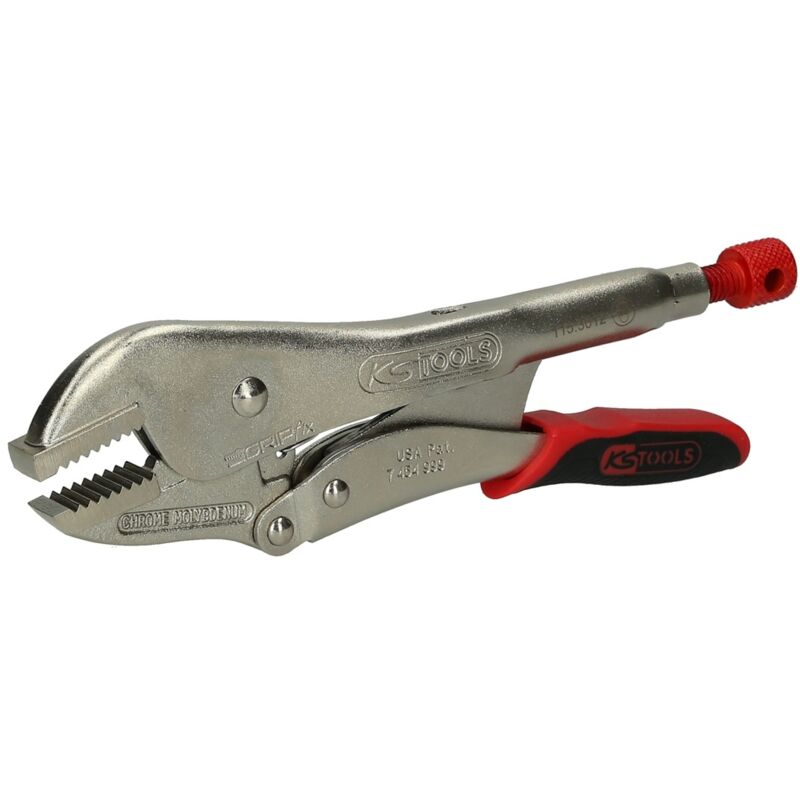 Gripzange mit Easy-Release, gerade Backen,50mm,L=250mm